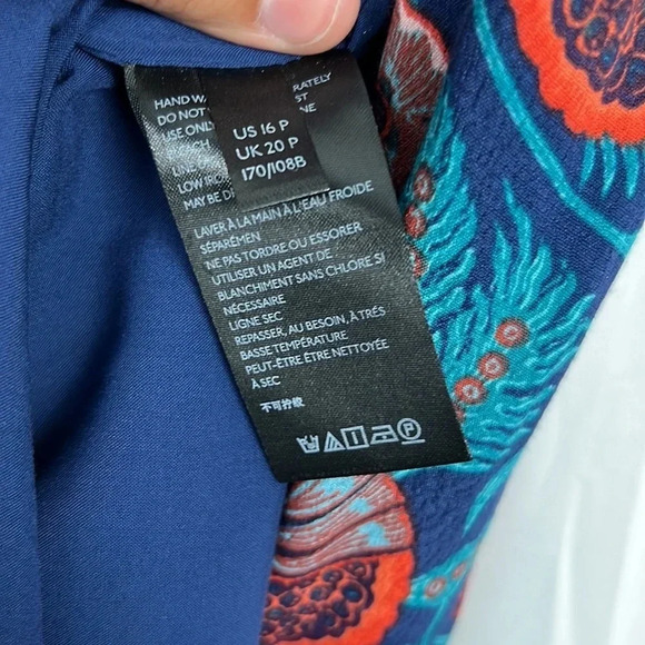 Anthropologie Maeve PHILOMENA Maxi Dress Size 16P - Picture 9 of 16